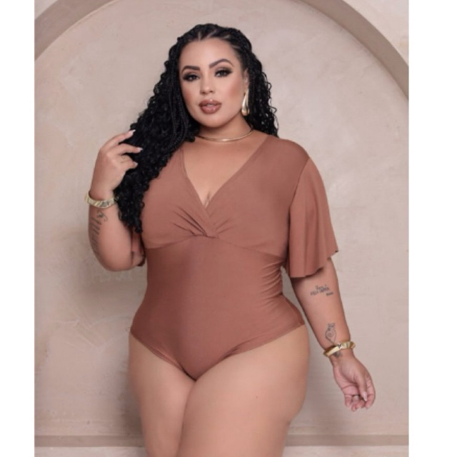 BLUSA BLUSINHA CAMISETA MANGA MORCEGO CRUZADO TRANSPASSADO DECOTE EM V PLUS SIZE GG G1 G2 G3 MODELA CORPO MANGA SOLTINHA