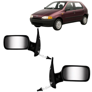 Par Retrovisor Palio 4 Portas 96 97 98 99 2000 Com Controle em Oferta na Shopee