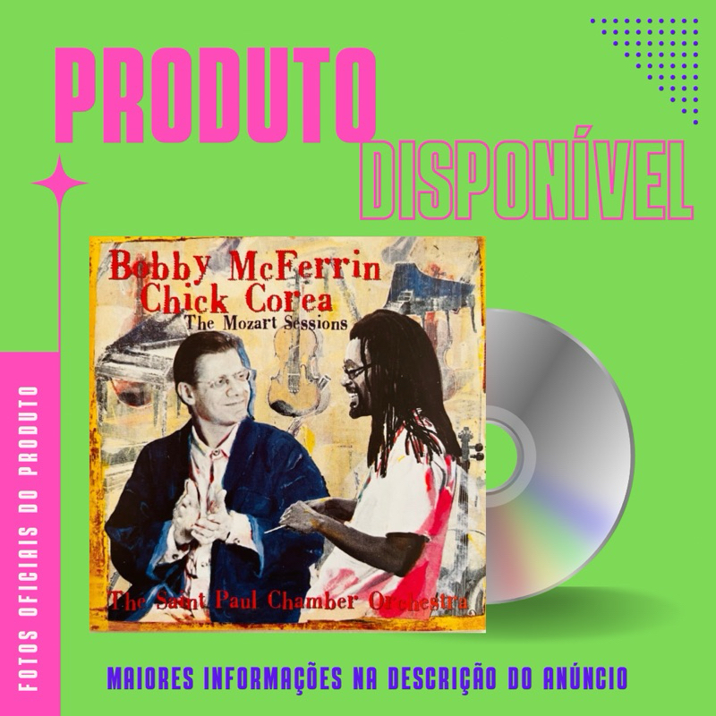 CD BOBBY MCFERRIN CHICK COREA - THE MOZART SESSION