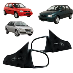 Par Retrovisor Corsa Sedan Classic Corsa Wind Com controle 1993 1994 1995 1996 1999 2000 2001 02 03 04 até 2016
