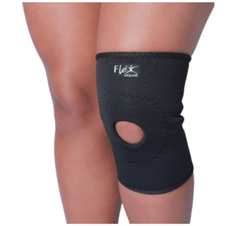 Joelheira Neoprene Compressão Reforçada Patela Aberta Esportiva Treino Reforço em Oferta na Shopee