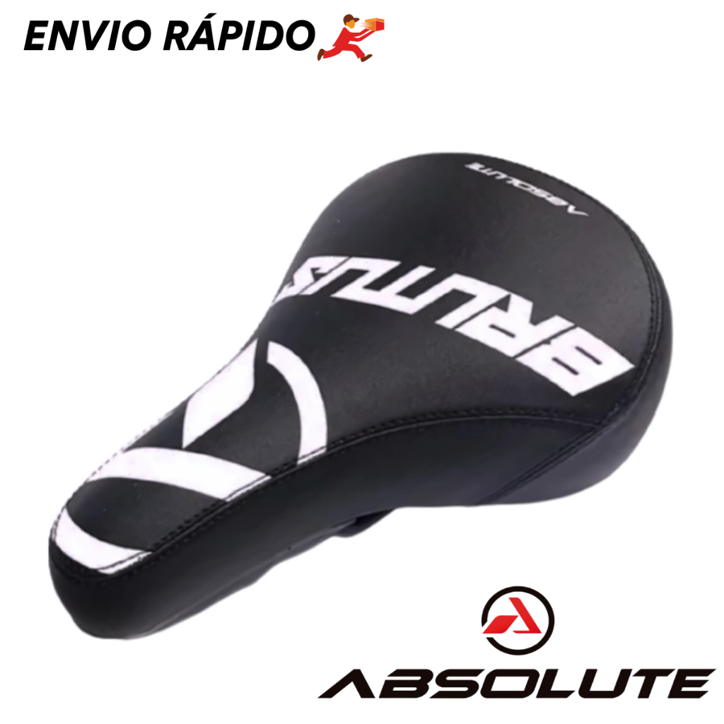 Selim Absolute Brutus Dirt Tipo DDK 243 Banco de Grau Freehide Downhill 147mm Wheeling Preto BMX Pro