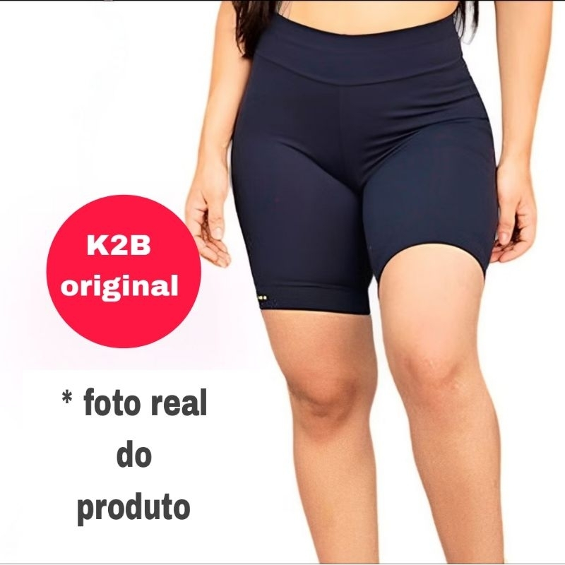 Bermuda Shorts Ciclista K2B Original Smaili P ao GG Vilala G1 ao G3