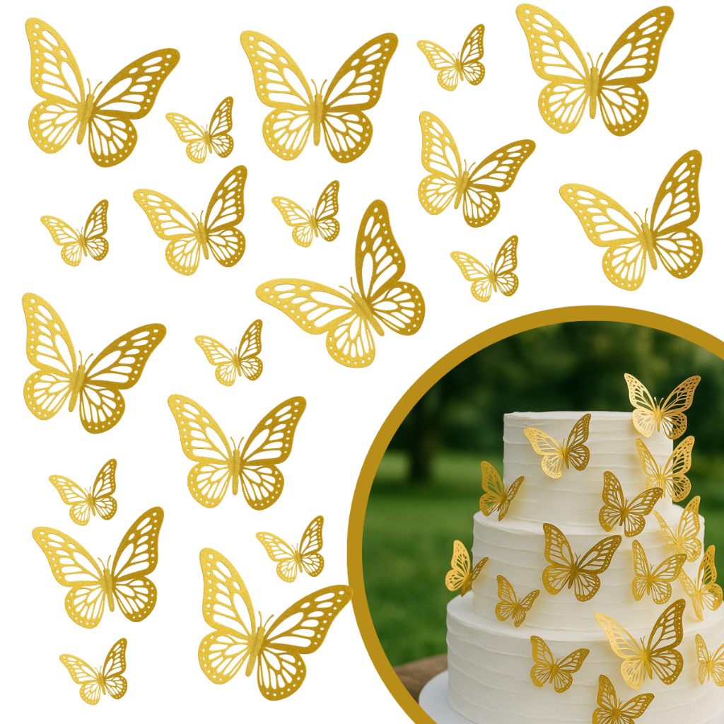 Borboletas Decorativas 3d: Onde Comprar | BuscaProdutos