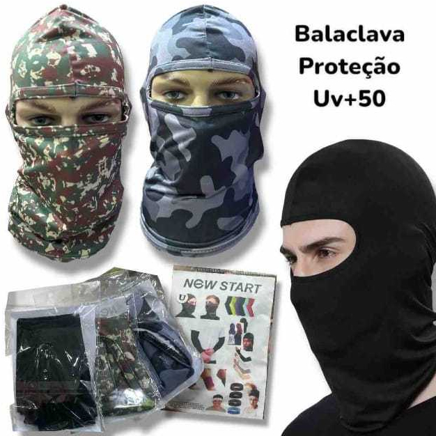 Balaclava Touca Ninja Proteção UV Motoboy