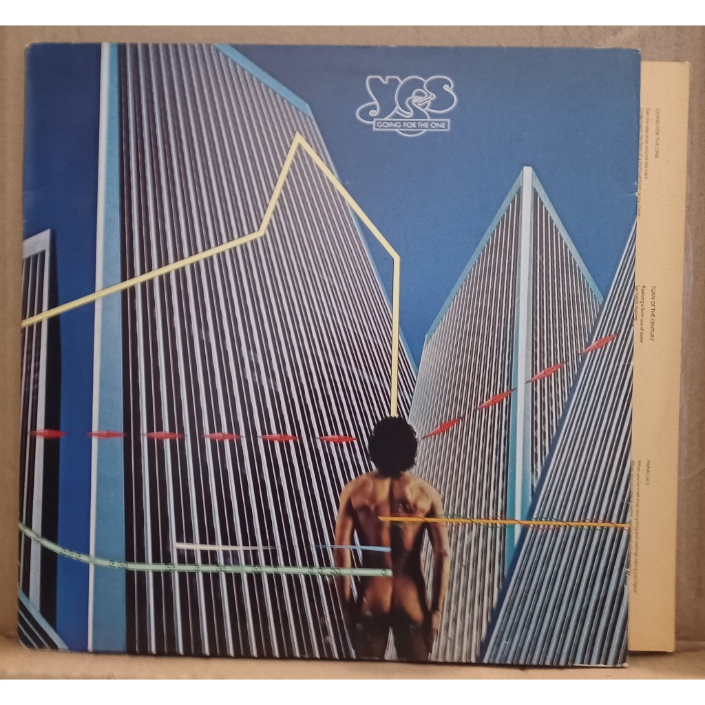 LP Disco De Vinil Yes - Going For The One - C/ Encarte LP EX Capa Tripla VG+ Ler Descrição