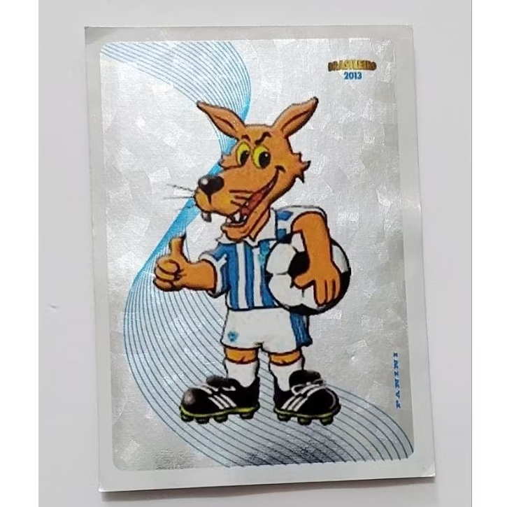 Figurinha mascote do Paysandu do álbum Campeonato Brasileiro 2013