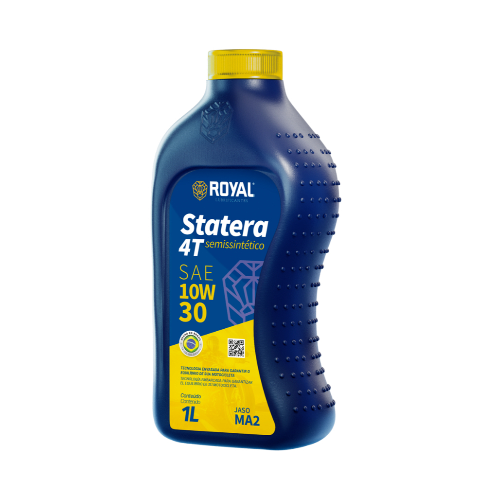 Óleo para motos Royal Statera 4t Semissintético SAE 10W30