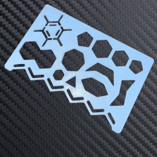 Régua de Química Orgânica – Impressão 3D em Oferta na Shopee