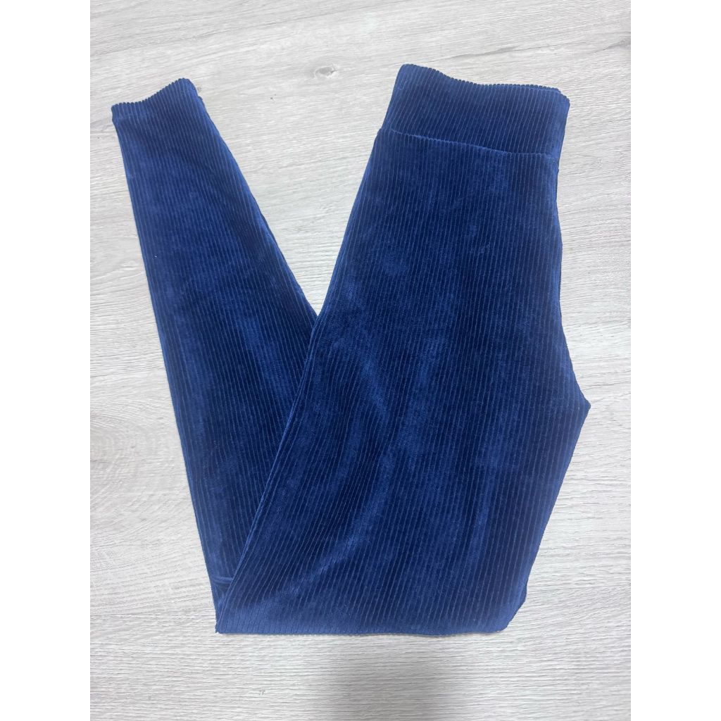 Calça Leg Legging Veludo Cotele Inverno Frio Dia a Dia Confortável em Oferta na Shopee