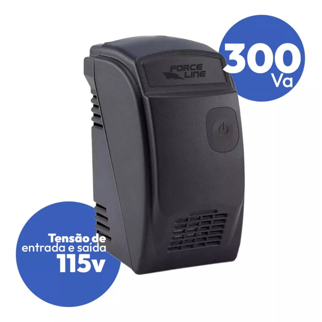 Estabilizador Eletrodoméstico 300va Mono 115v Eternity Force Line — imagem 2 de 2