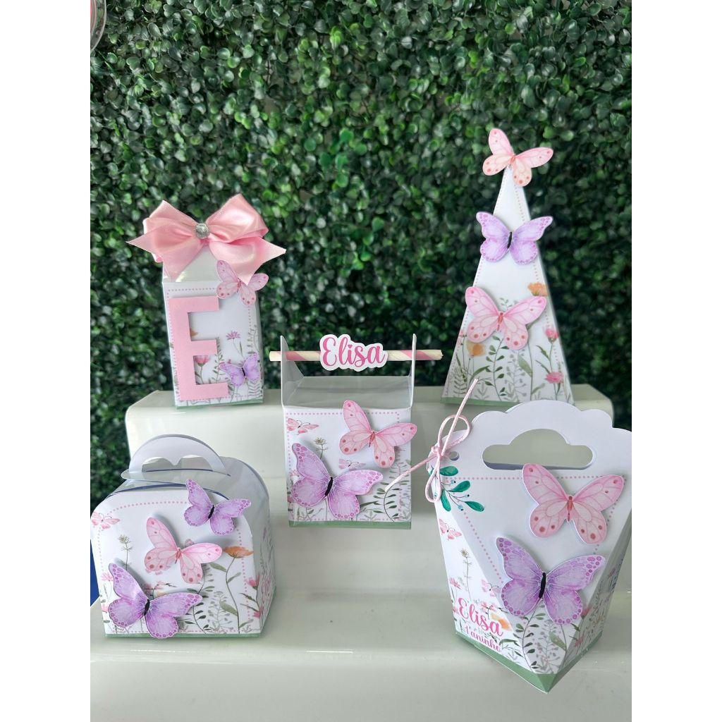 Kit festa Jardim / Personalizados / Lembrancinhas / Festa Infantil / Aniversário/ Jardim/ borboletas