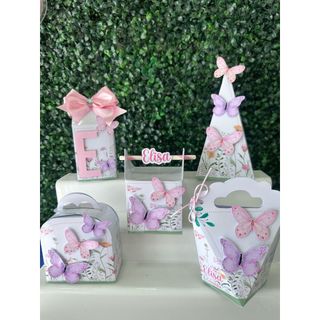 Kit festa Jardim / Personalizados / Lembrancinhas / Festa Infantil / Aniversário/ Jardim/ borboletas