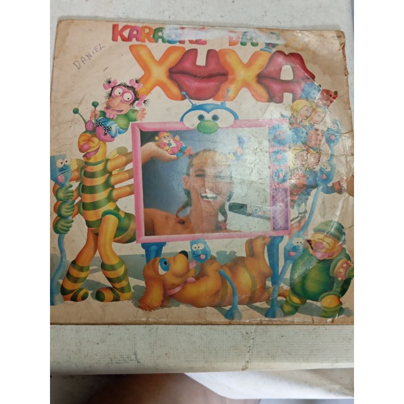 LP vinil da Xuxa karaokê