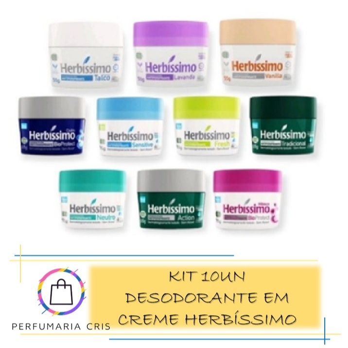 Desodorante em Creme Herbissimo - Comprar com Melhor Preço em Banho e Cuidados com o Corpo