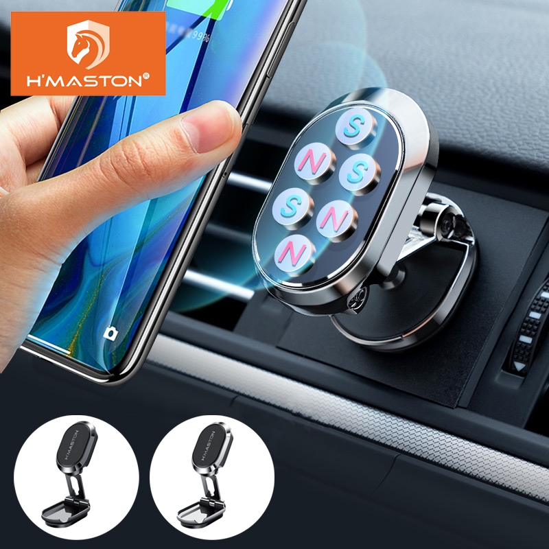 Electro Nest Suporte Magnetico Veicular Tipo sugado Forte adsorção Anti-tremor CJ-70 em Oferta na Shopee