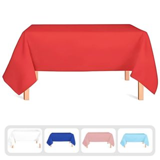 Toalha De Mesa Retangular 4,50 x 1,50 m Oxford com Bainha Buffet Festa Aniversário Restaurante Hotel em Oferta na Shopee