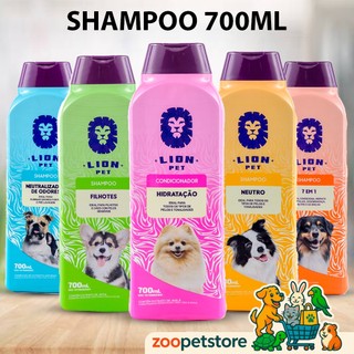 Shampoo e Condicionador para Cachorro e Gato Lion Pet 700ml