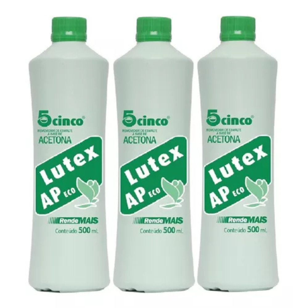 Kit 3 Lutex Ap Eco Cinco - O Mais Vendido - Não Mancha -top