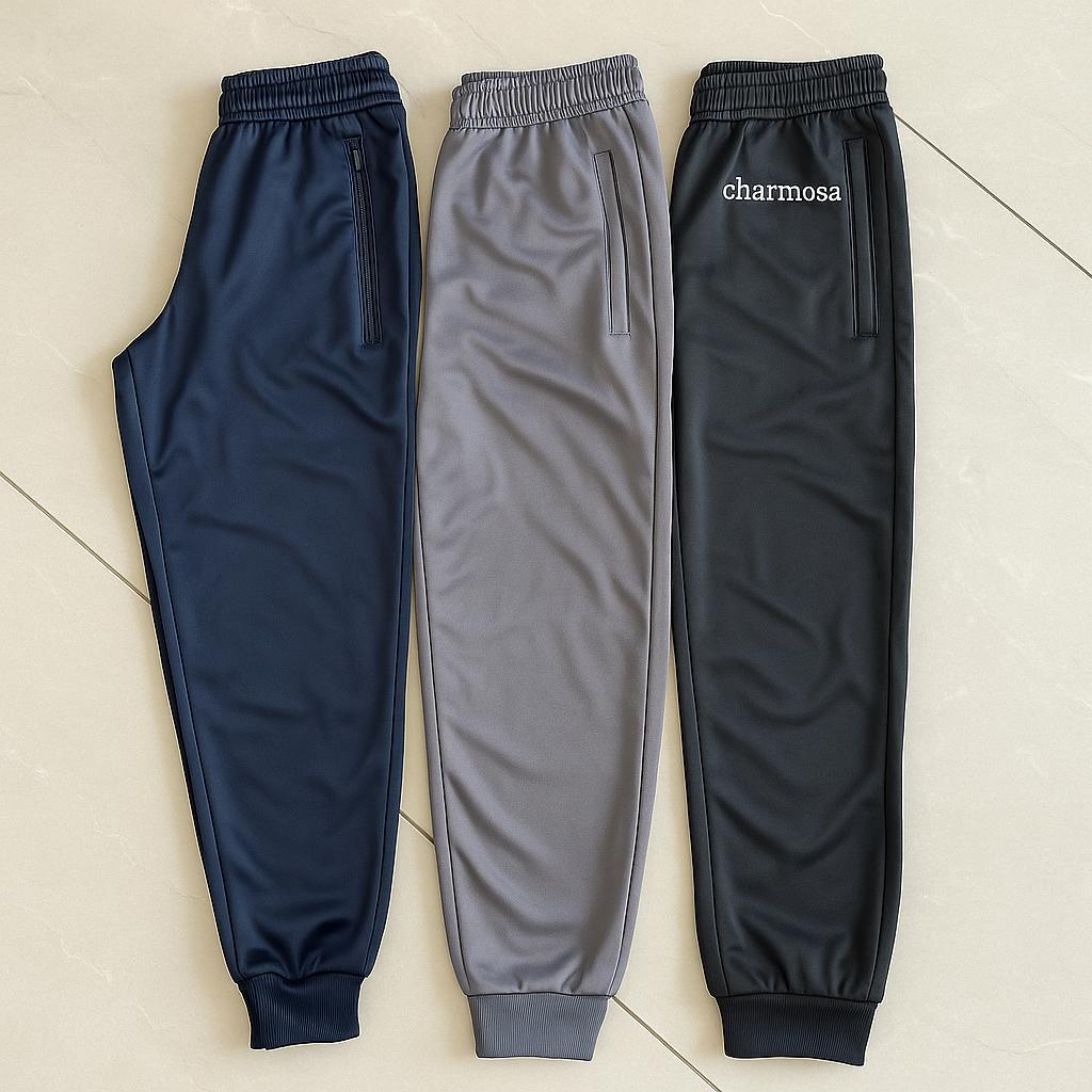 Kit 2 Calças infantil 10 ao 16 Com Ziper nos Bolsos Kit 2 Calças infantil 10 ao 16 Com Ziper nos Bolsos