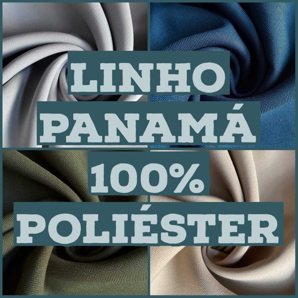 TECIDO LINHO PANAMÁ 100% POLIÉSTER (1M X 1,50M) COD: G"351"