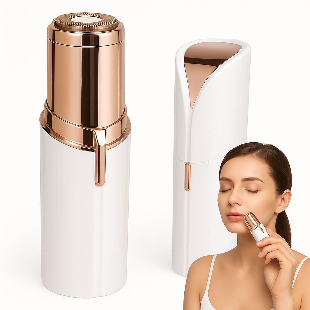 Depilador Facial Indolor Batom Para Rosto Buço Axilas Virilha Elétrico Pequeno Recarregável via USB em Oferta na Shopee