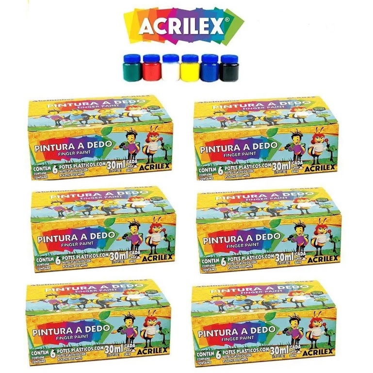 Pintura a Dedo com Tinta Guache: Onde Comprar | BuscaProdutos