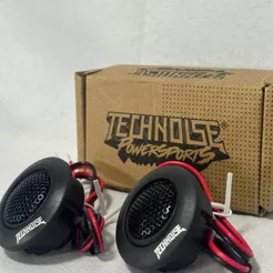 Par de Mini Tweeter Technoise Neo Tech 30 Watts RMS Technoise - 4 Ohms