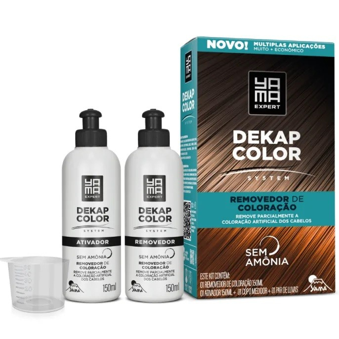 Dekapcolor System Removedor de Coloração 300ml - Yamá