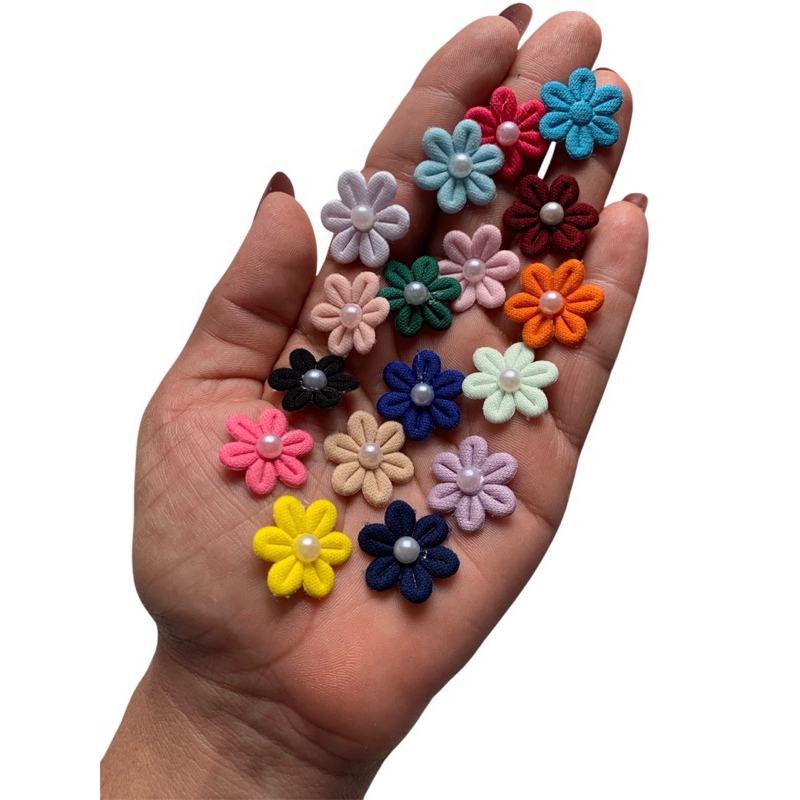 Kit 20 Laço Bebê Autocolante Rn Menina Cores Variadas