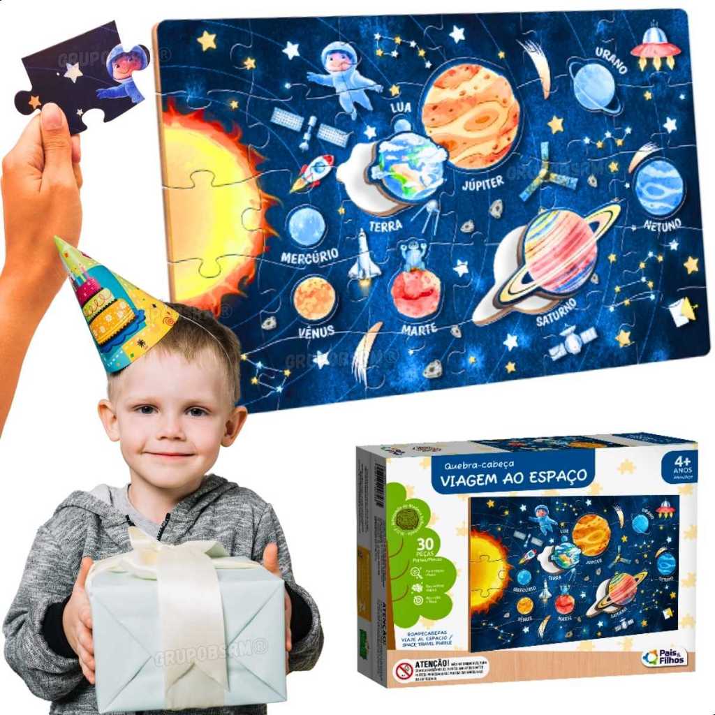 Quebra-cabeça de Astronautas: Onde Comprar | BuscaProdutos