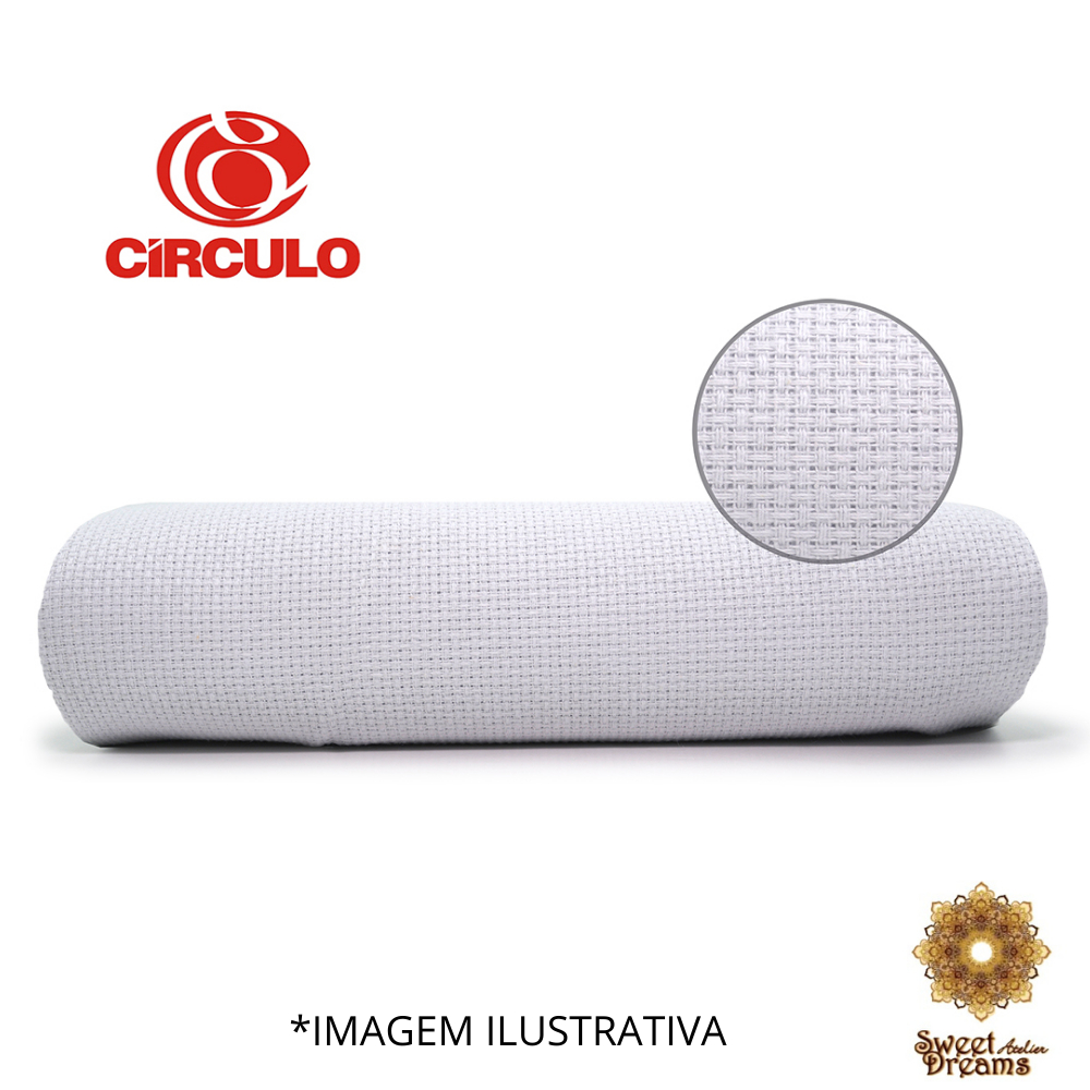 ETAMINE CÍRCULO 0,50X1,40 MT em Oferta na Shopee