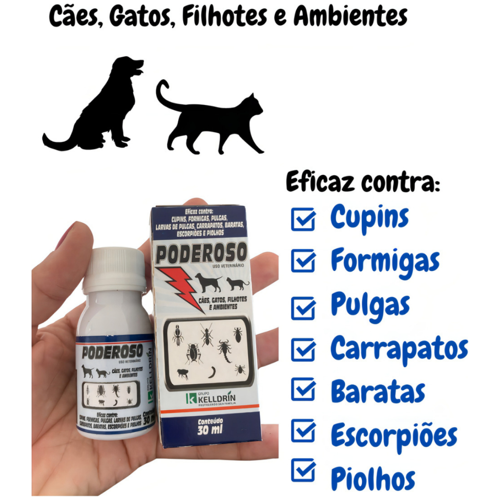 PODEROSO 25 CE 30ML KELLDRIN ENVIO RAPIDO em Oferta na Shopee