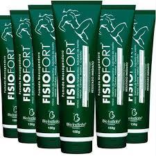 Kit 12 UND Pomada Massageadora FISIOFORT VERDE 150g Bio Instinto