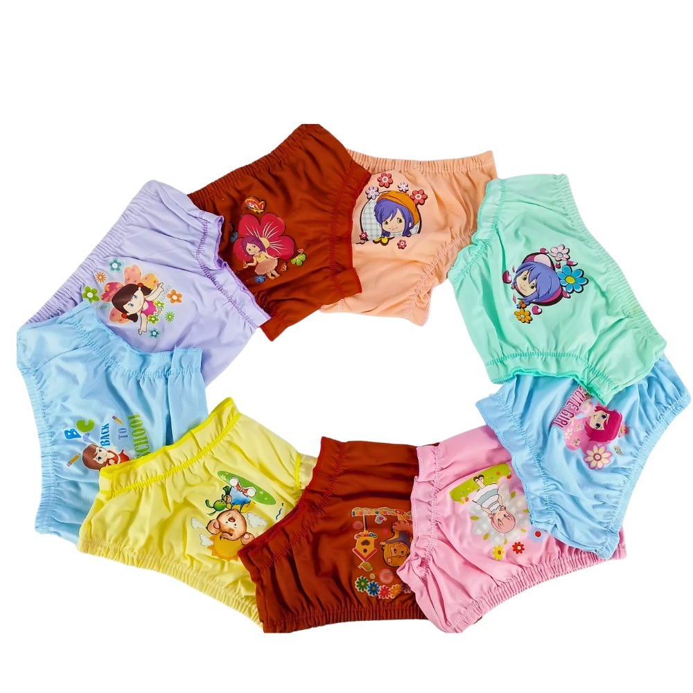 Kit 10 Calcinha Infantil para Menina estampada em Oferta na Shopee
