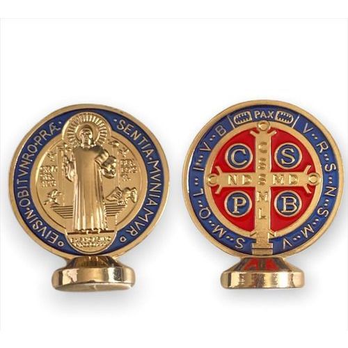 São Bento Para Carro Ou Crucifixo, Medalha De Proteção