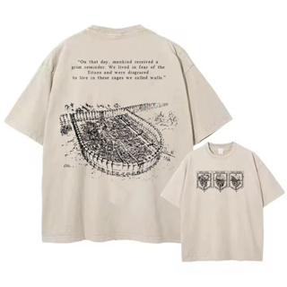 Camiseta Attack On Titan Anime em Oferta na Shopee