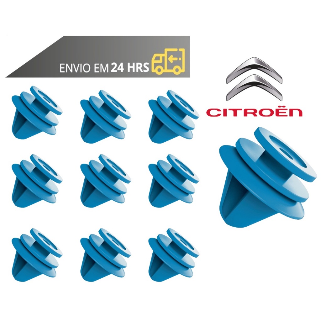 Kit Grampo Presilha Forro da Porta Citroen C3 C4 AirCross Ds3 Ds4 em Oferta na Shopee