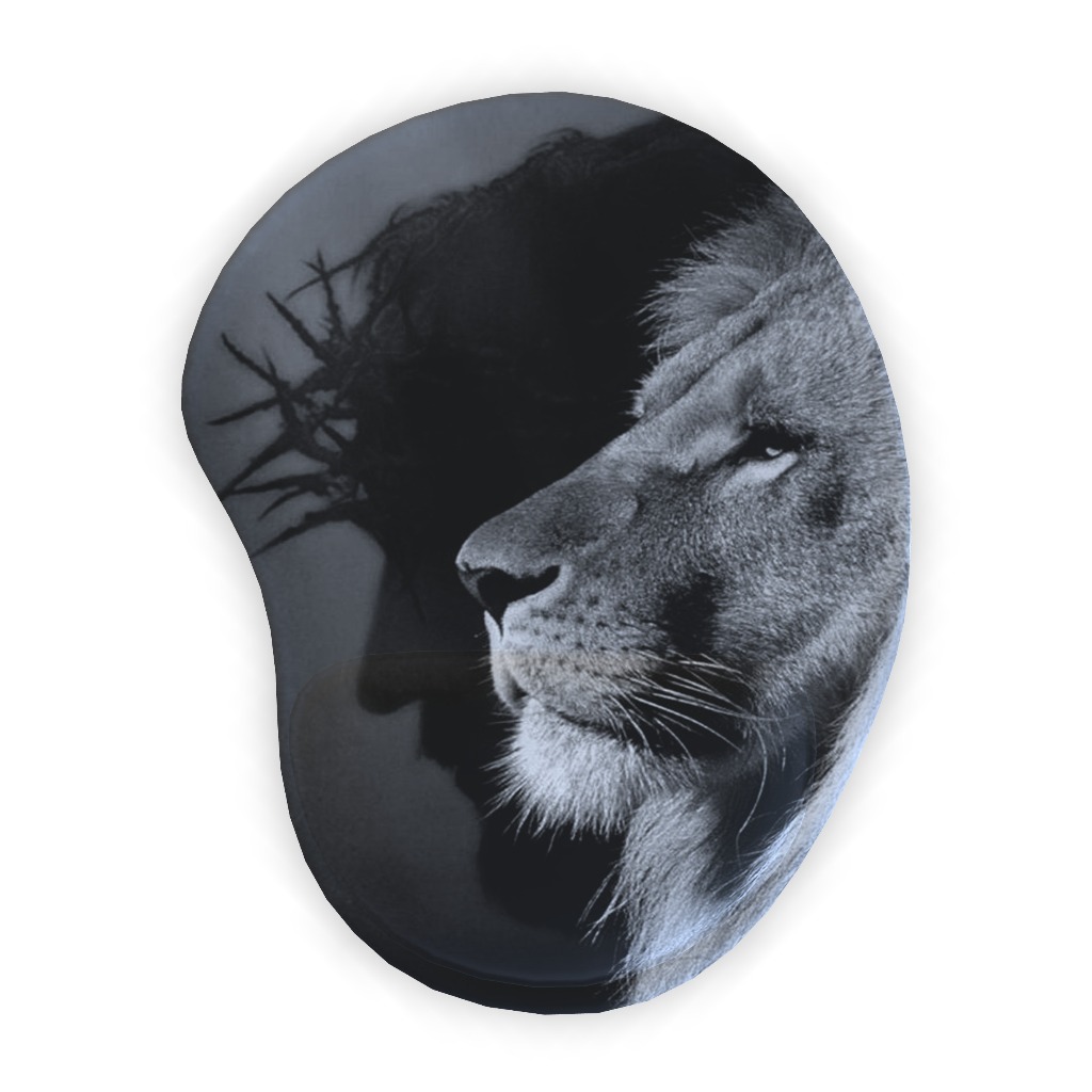 Mouse Pad com apoio - acessório informática computador, neopreme com emborrachado, estampas impressão digital