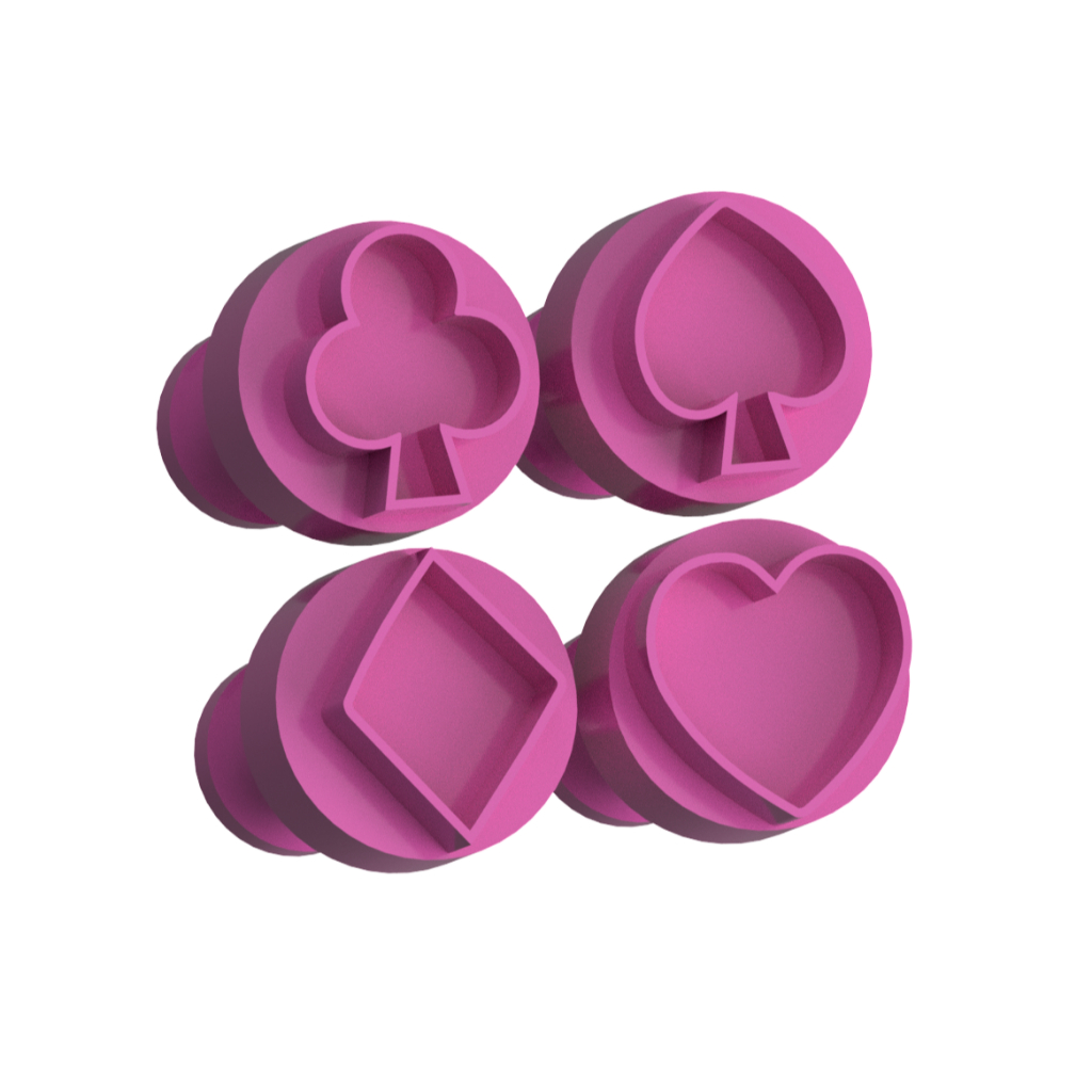 Carimbo para Doces Brigadeiro - Naipes de Cartas (Símbolos) em Oferta na Shopee