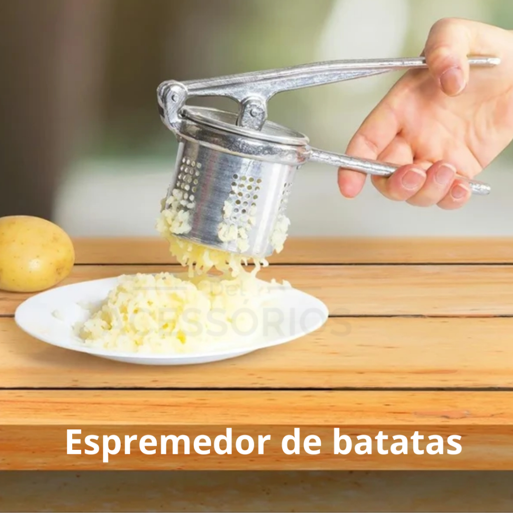 Amassador De Batata tradicional Espremedor Esmagador De Alumínio achadinhos Sanduicheira De Alumínio