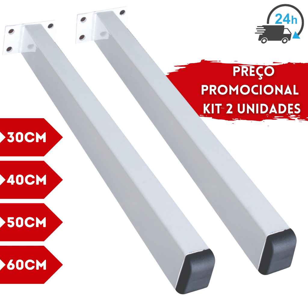 Kit 2 Suporte De Pia Grapa De Parafusar Suporte Resistente Para Bancada Tanque Mesa 2 Peças em Oferta na Shopee