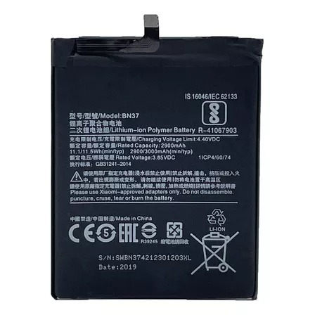 Bat-era Xaiomi Bn5g Compativel Para Redmi 10c