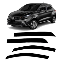 Calha Defletor Chuva Fiat Argo/pulse 4 Portas 2017-2025