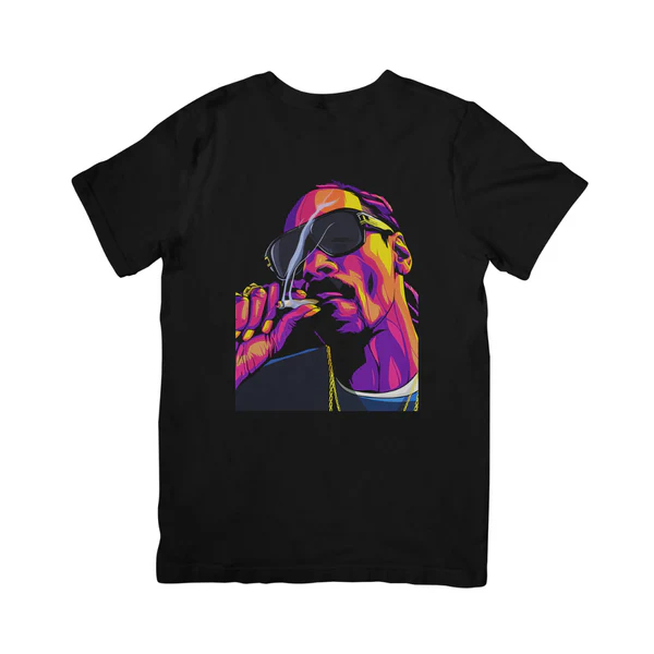 Camiseta Premium Snoop Dogg Classic Camisa 100% Algodão