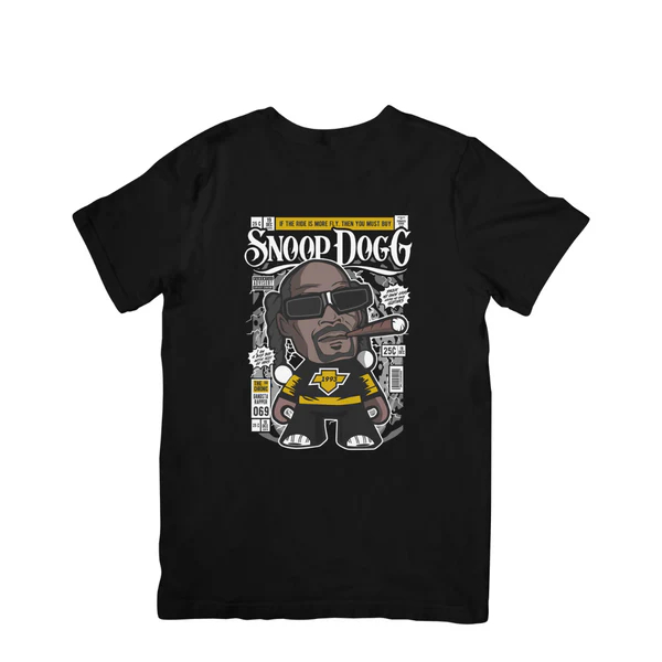 Camiseta Premium  Snoop Dogg Smoke Camisa 100% Algodão