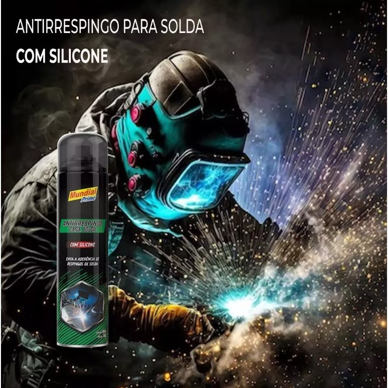 Anti Respingo Solda Com/Sem Silicone 400ml Mundial Prime Incolor