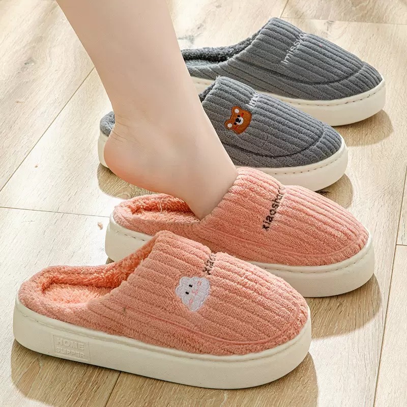 Pantufa Adulto Aveludada Unissex Pantufa Super Confortável Com Solado Antiderrapante em Oferta na Shopee