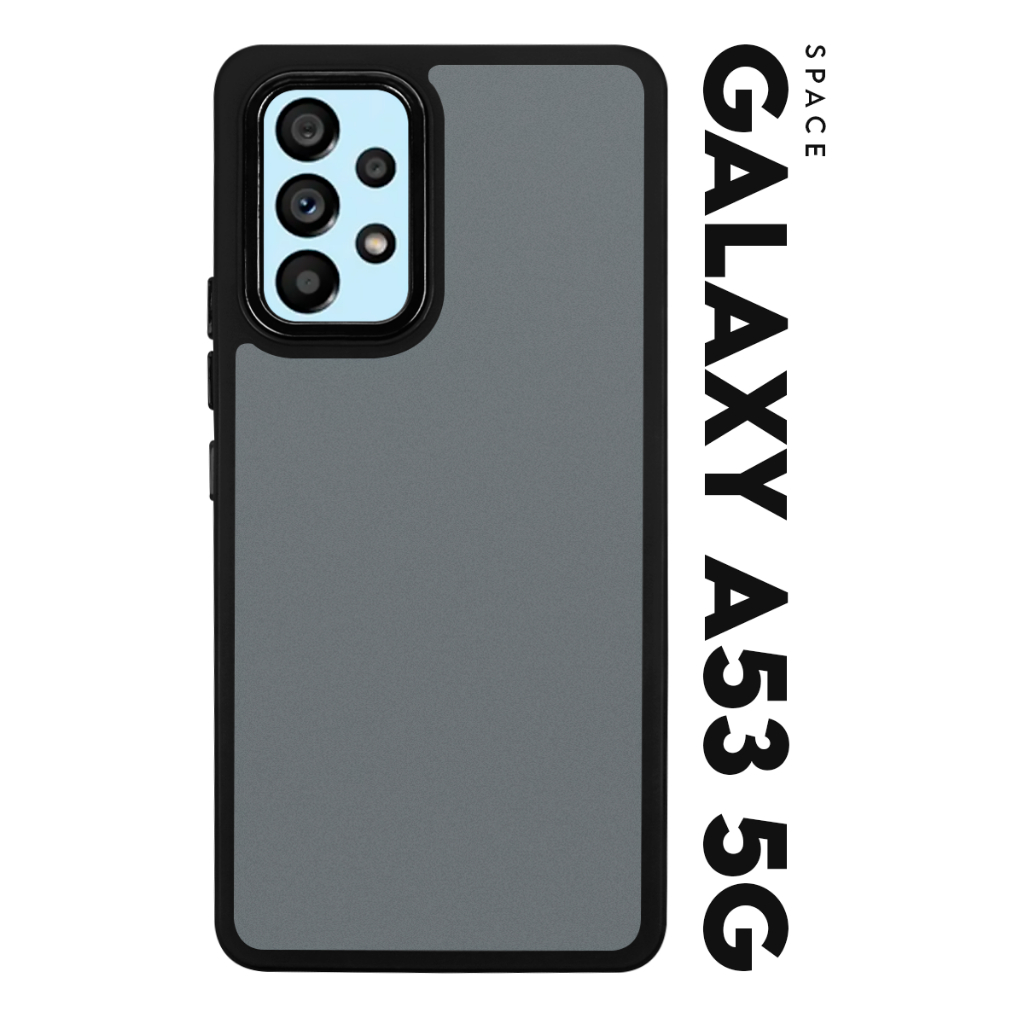 Case Capinha Case Anti Impacto Space Acrílico Fumê Protetora para Samsung Galaxy A53 5G A536 tela 6.5 pol