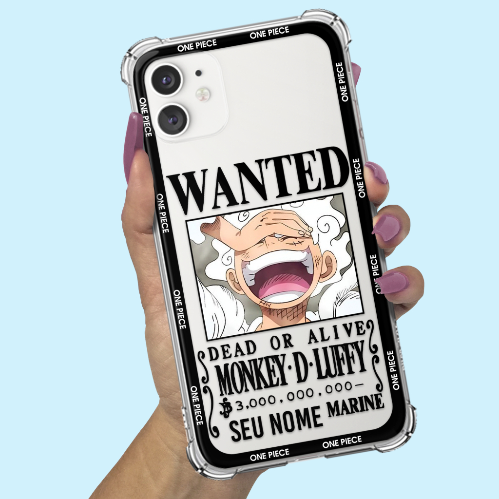 Capa Capinha para Xiaomi Redmi Note 10 Note 11 Note 12 Note 13 Note 14 Pro Plus Personalizada One Piece Wanted 3